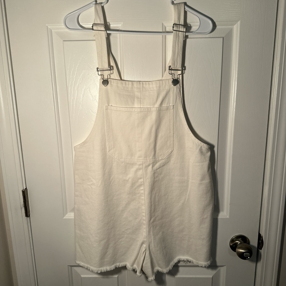 Fantastic Fawn Cream Overalls